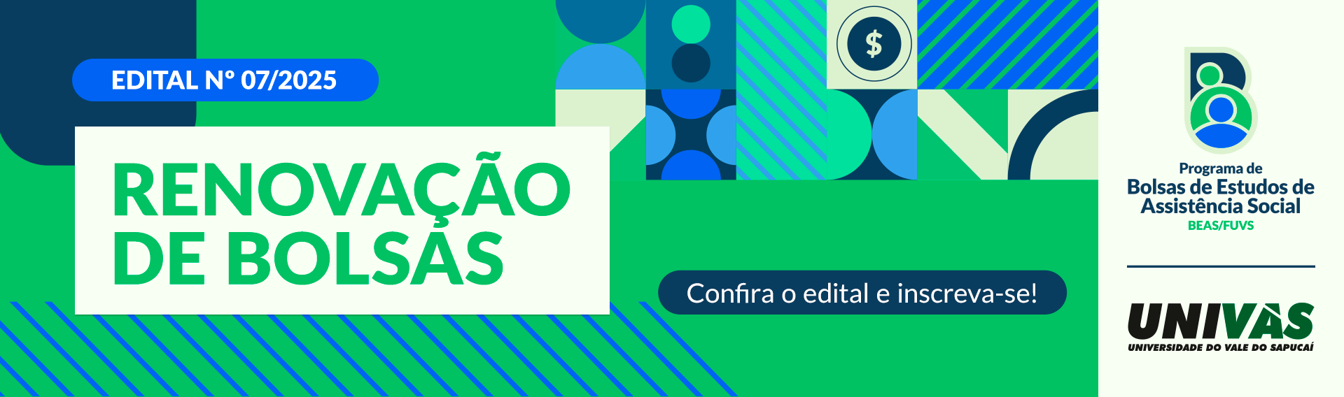 Renovao da Bolsa de Estudo de Assistncia Social para o ano de 2026